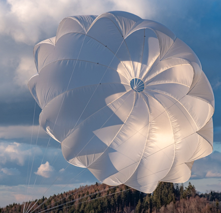 Paraquedas reserva Savemax para parapente