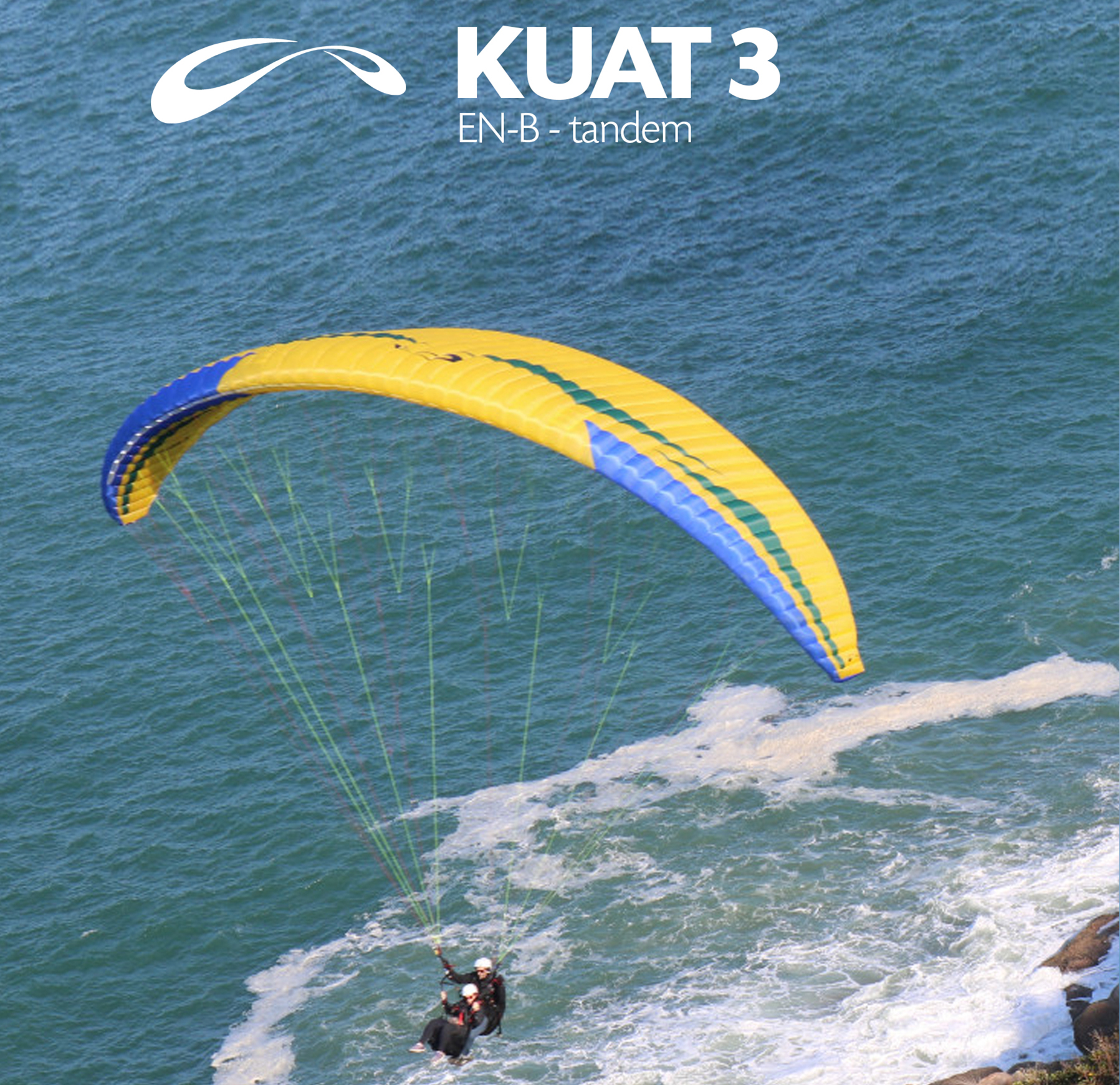 Parapente Kuat 3 Tandem LTF/EN B - Sol Paragliders